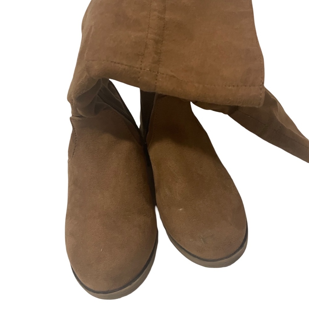 Faux suade boots - Picture 10 of 12